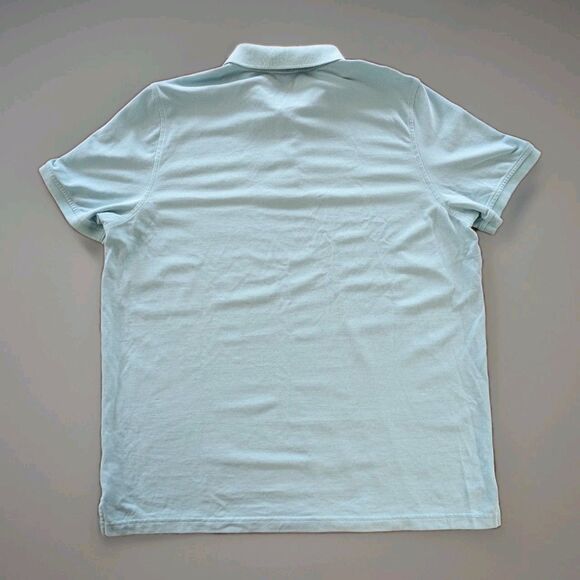 Brooks Brothers Slim Fit Men's Light Blue Polo Shirt Short Sleeves XXL - Picture 4 of 11